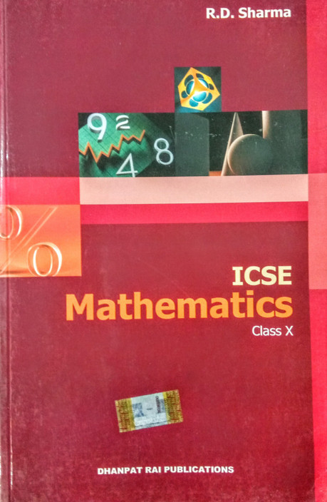 Icse Maths Text Book For Class 10